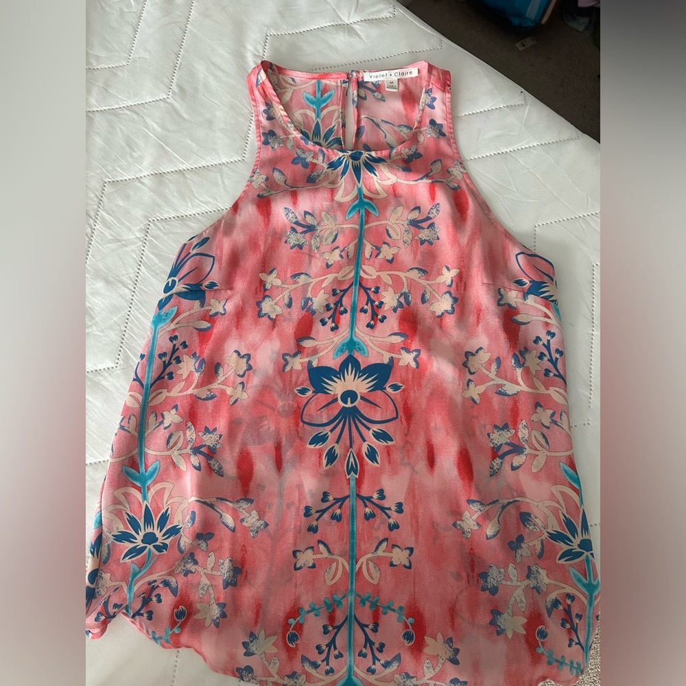 Violet and Claire tank top